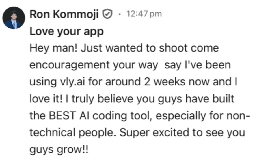 Freebuff Web testimonial 14